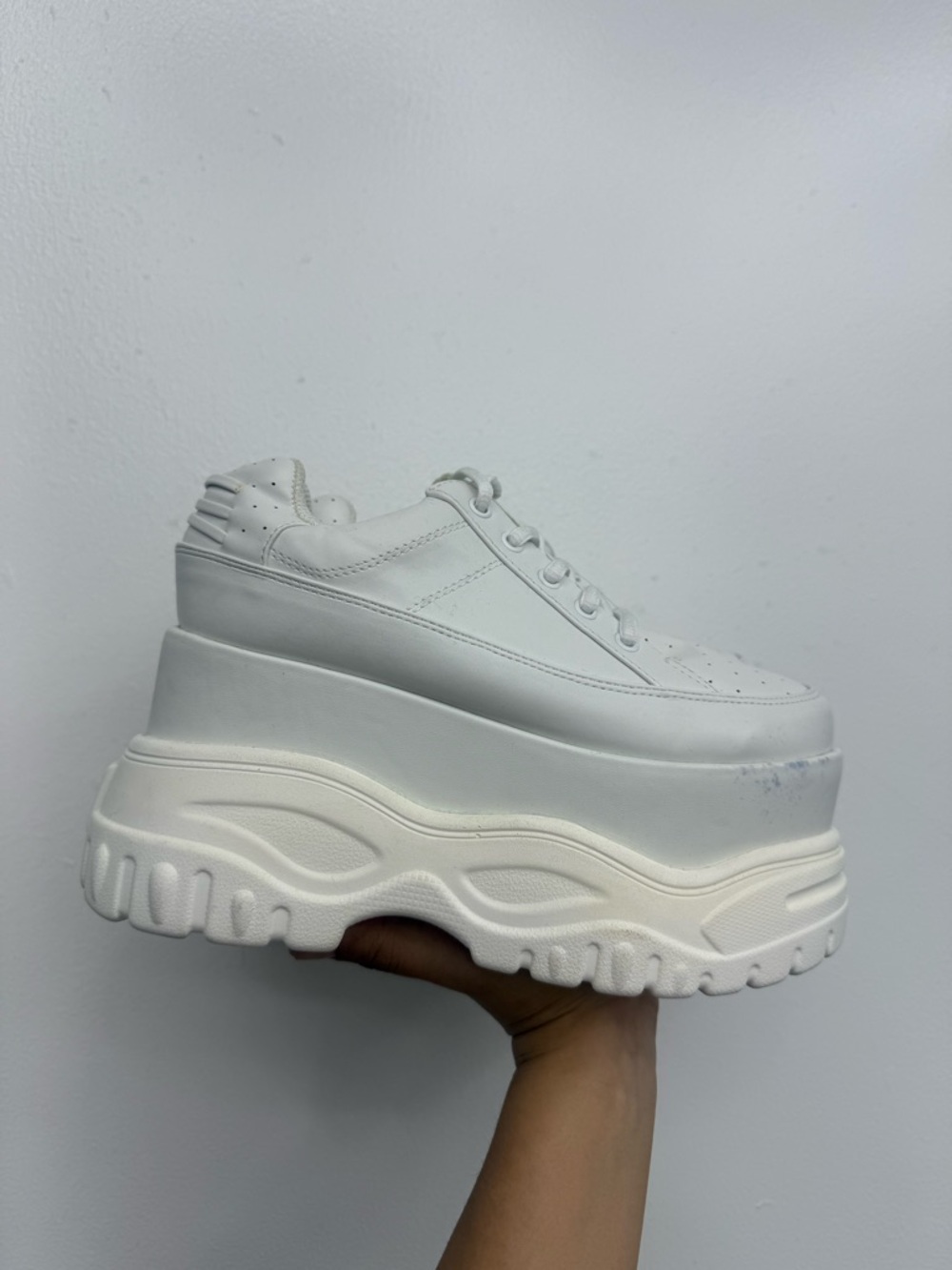 Platform Chunky Sneaker in White